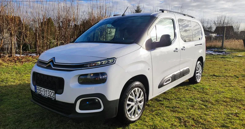 citroen Citroen Berlingo cena 102000 przebieg: 39000, rok produkcji 2022 z Bełchatów